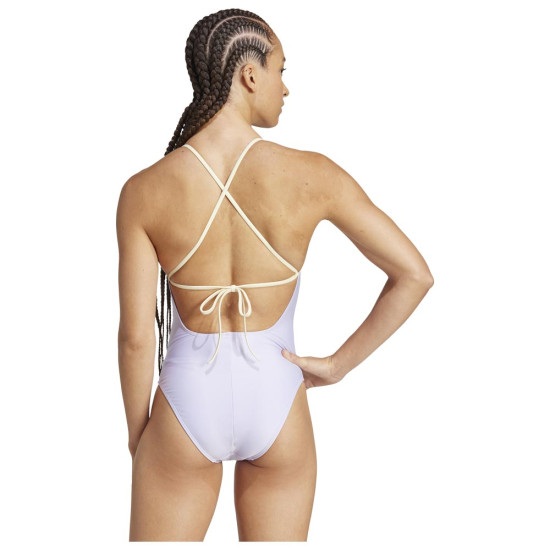 Adidas Γυναικείο ολόσωμο μαγιό Padded Colorblock X-Back Swimsuit